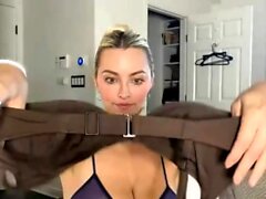 Lindsey Pelas nuda See attraverso Try on Video trapelato