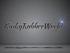 Kinky Rubber World - Blindmask Rubbersex with added Gasmask