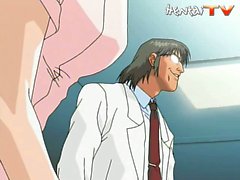 Infirmier hentai sexy se fait baiser son docteur sur la table de rapports sexuels