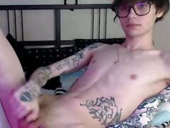 Vídeo de masturbação de twink gay gay