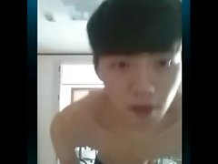 assolo coreano dritto su asiatico strappi off accarezzare gallo tease asiatico 