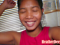 Thai bargirl, ljung deepthroat, heatherdeep