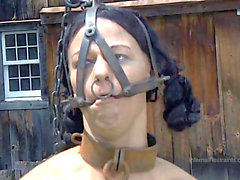 Bondage orgasm, self bondage, farm bdsm