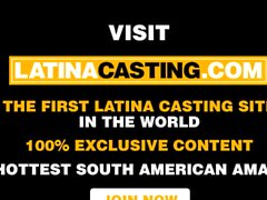 Latina Casting Sassy Brasilian verführt den Produzenten