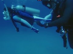 1980 filles de plongée sous-marine japonaise