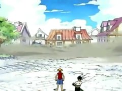 Yhdellä kappale Episodi 7.Grand Duel todella ! Zoro swordman vs Cabaji Acrobatin !