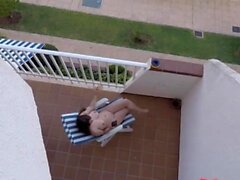 Miriampradox - I Am On My Terrace Alone Naked Smoking A