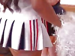 DDF Network-Nekane and Jasmine Webb Fitness fucked in Cheerleader outfits