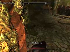 WEREWOLF TEMPO! Skyrim parte jogada impertinente 6