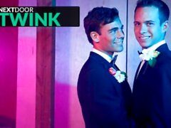 Twink arboré va au bal de bal avec BBF - Nextdoortwink