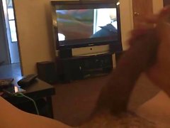 Big cocked trans POV fap