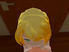 MMD Vocaloid Rin sexe sournois