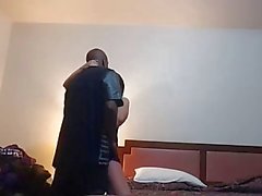 Daddy luvs saugen und ficken Lil Mama's hübsche Pussy mit seiner BBC