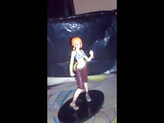 SOF Figur bukkake junge Nami aus One Piece Anime cumshot