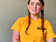 Pretty Redhead Webcam Masturbation Show