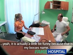 FakeHospital Dottore scopa il la sua caldo bionda che boss moglie