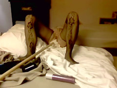 Crutches, pantyhose sex sodomie, korean