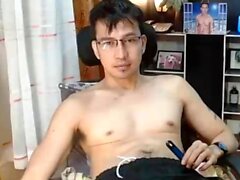 Thai gay boy Hon on hot solo masturbation