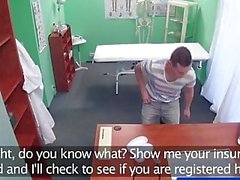 FakeHospital Stud gefangen geben Krankenschwester ein Creampie