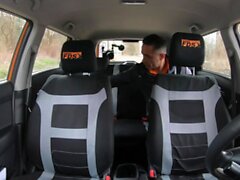 FAKEDRIVINGSCHOOL MILF Julia North Rides Istruttore