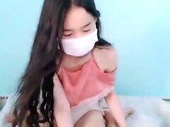 Masturbation solo de gars asiatique