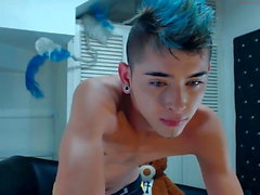 Hot bolha bunda Twink Danny na cam