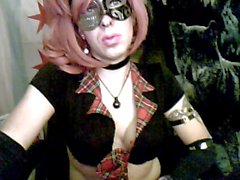 Cam Show Schoolgirl Cross Dresser by Vikkicd16