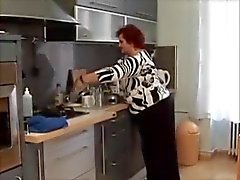 Mature BBW Kitchen Lanet