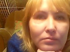 Hot 48 yo Russian mature Tamara play on skype