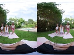 Bella Rolland e Spencer Bradley e Aria Lee (Yoga