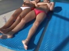 Christina Model Pool Lesbo