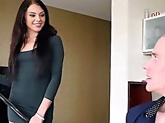 Mega Sage ties her bf and fucks him hard