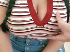 Bbw pawg, mexican girl in van