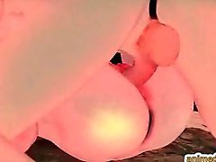 Hentai porno 3D di shemale cazzo di ermafroditi