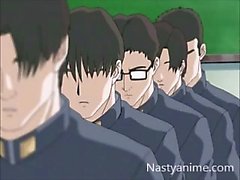 Heiße Anime-Mädchen-Solo-Masturbation