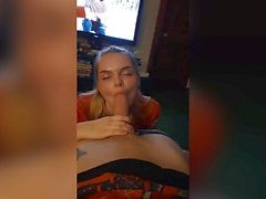 Swallow, blowjob swallow by teen gf, swallowing teen