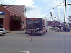 les bus quitte la gare du bus