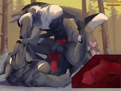 compilation des vidéos porno gay en peluche (de yiff animé) partie 2