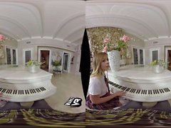 A estudante seduz seu professor de piano! (VR)