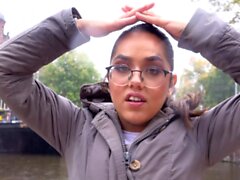 german scout - nerdy curvy teen pickup and rough fuck