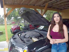 blowjob auto latina im freien standpunkt 