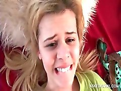 Blondie clito vibing obtient enculer l'orgasme