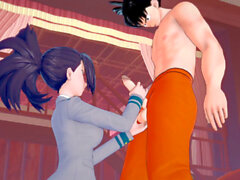 Goku sukupuoli, momo yaoyorozu 3d