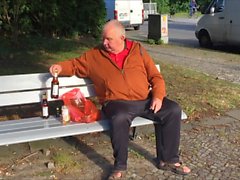 Grandpa in park