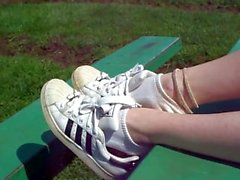 torção meias de tornozelo -meias sapatilha adidas 