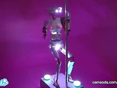 CamSoda - Sex Robot cam girl twerks e orgasmi
