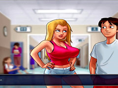 Summer saga, summertime saga roxxy, roxxy in the school