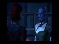 Mass Effect se reúne azul está el único color