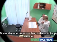 FakeHospital Медсестра с и возможность прорваться жопа сосет и трахает доктор для повышения заработной платы