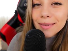 Honey Girl ASMR - Gentle Licking the Microphone